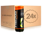 Padelové Míčky HEAD 24x Padel Pro Balls 3er im Umkarton